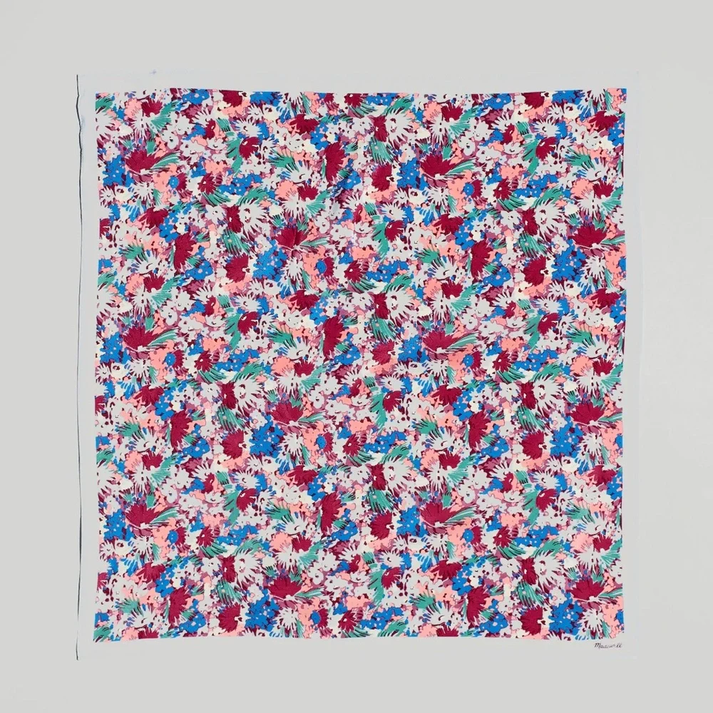 NWT Madewell silk scarf